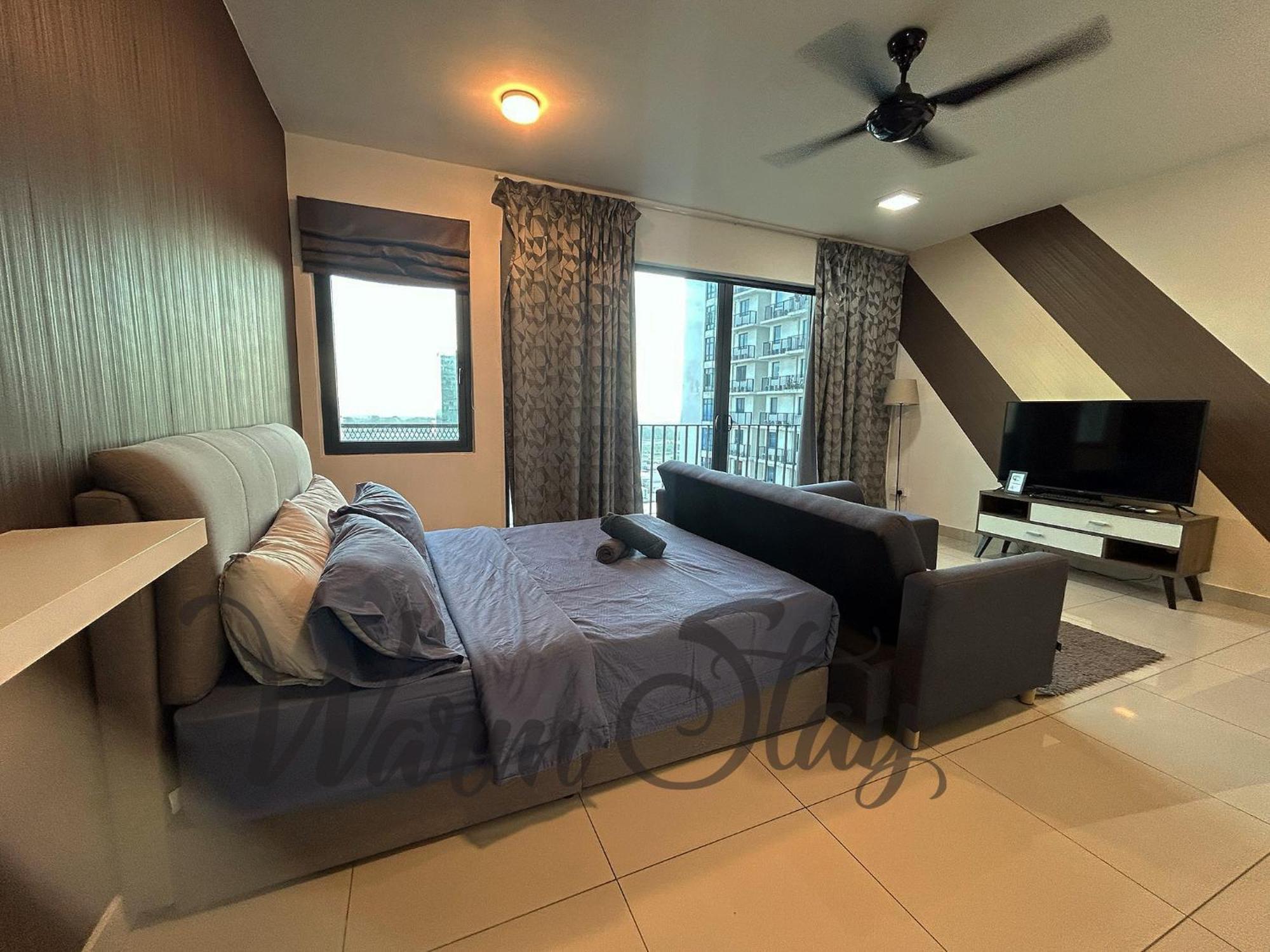 Warm Stay At Trefoil Setia Alam Exterior foto